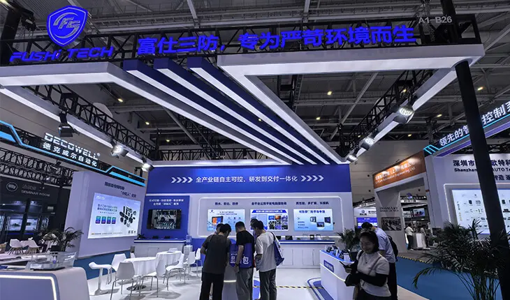 FushiZK представляет защищенные планшеты на выставке IOTE 2025 в Шэньчжэне